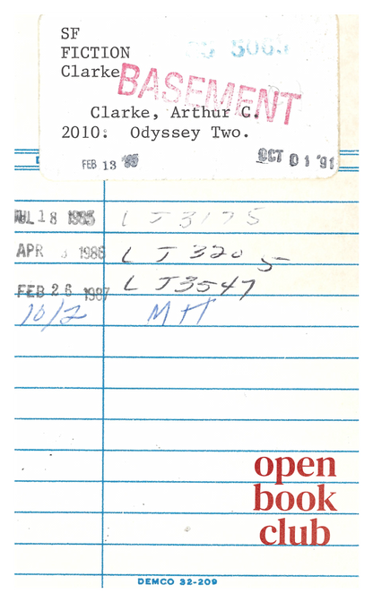 Vintage Library Checkout Card Bookmark